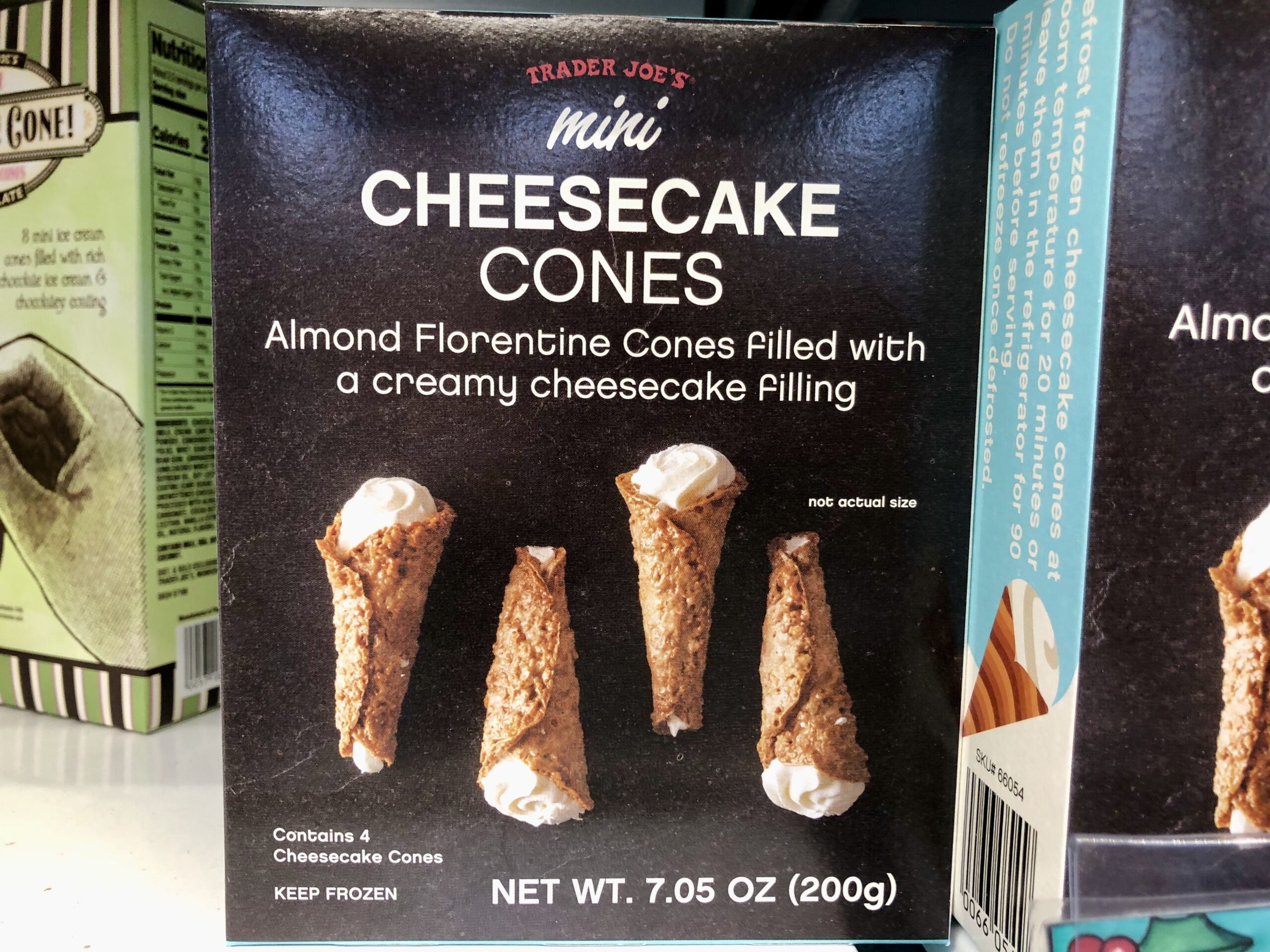 Trader Joe's Mini Cheesecake Cones