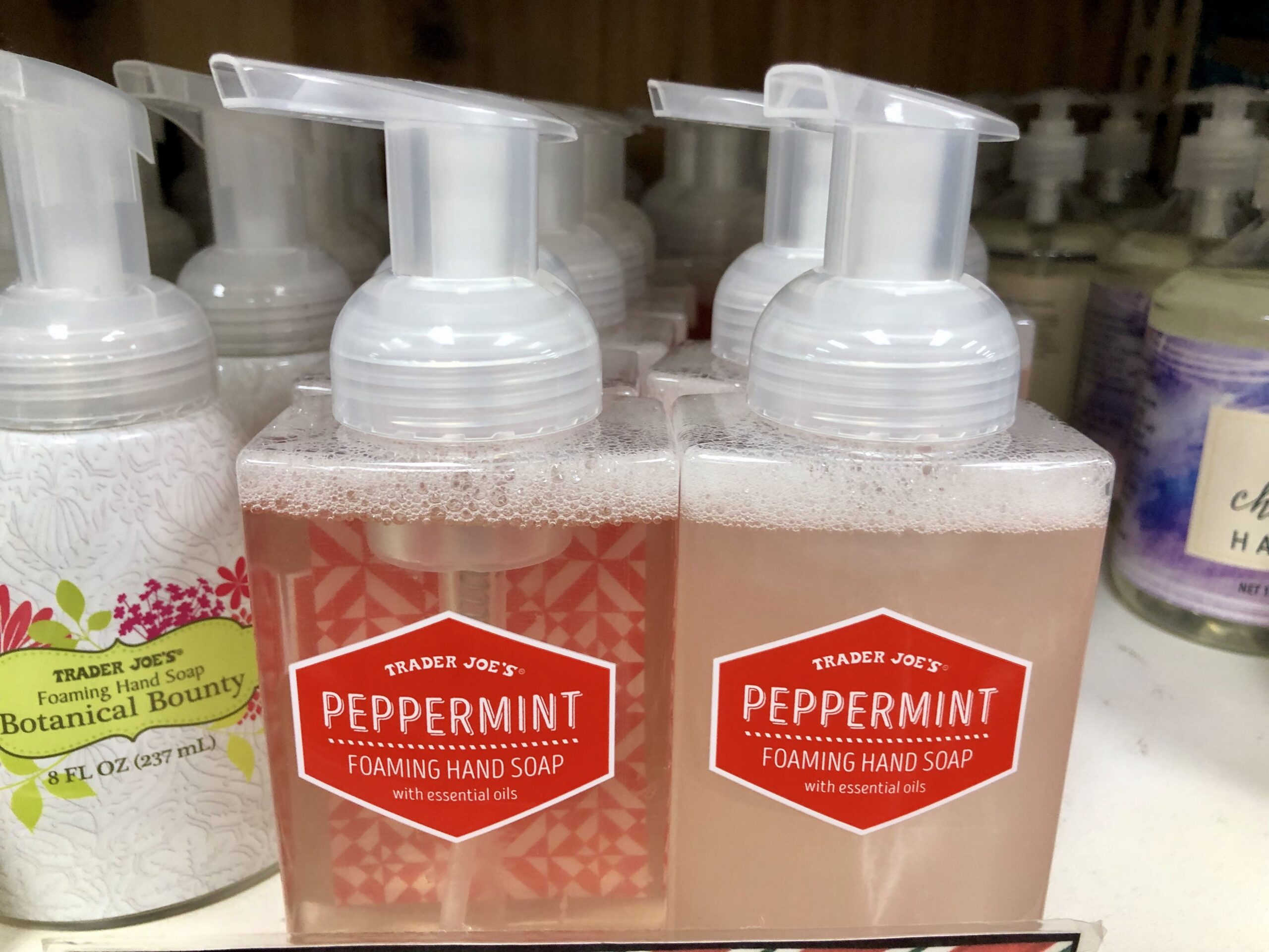 Trader Joe's Peppermint Foaming Hand Soap