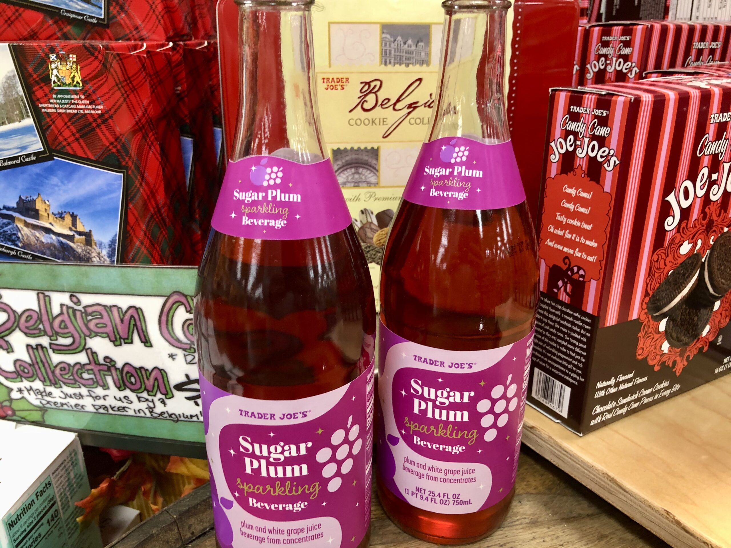 Trader Joe's Sugar Plum Sparkling Beverage