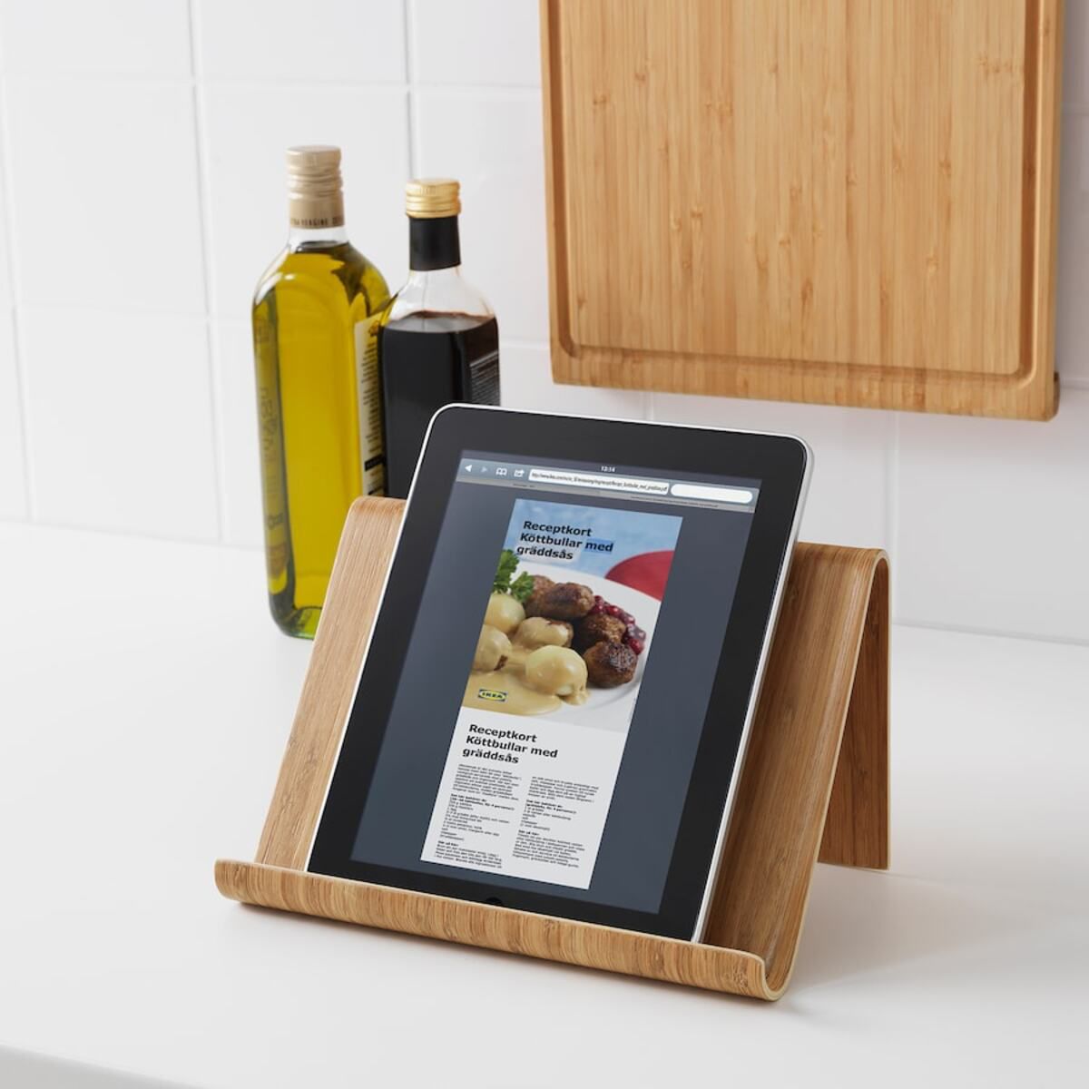 VIVALLA Tablet Stand, Bamboo