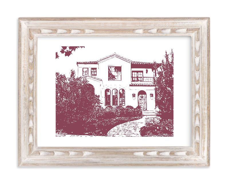 Custom House Portrait Art
