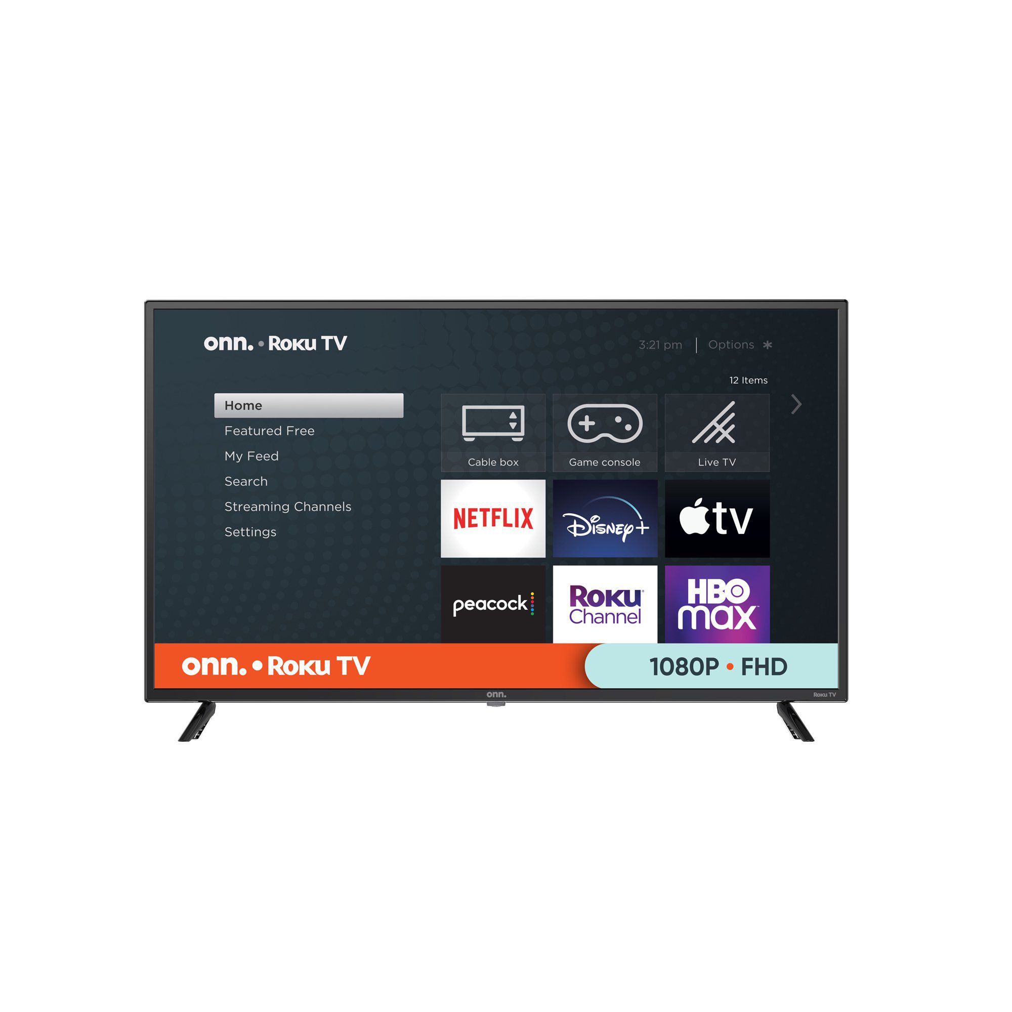 Onn. 40” Roku Smart TV