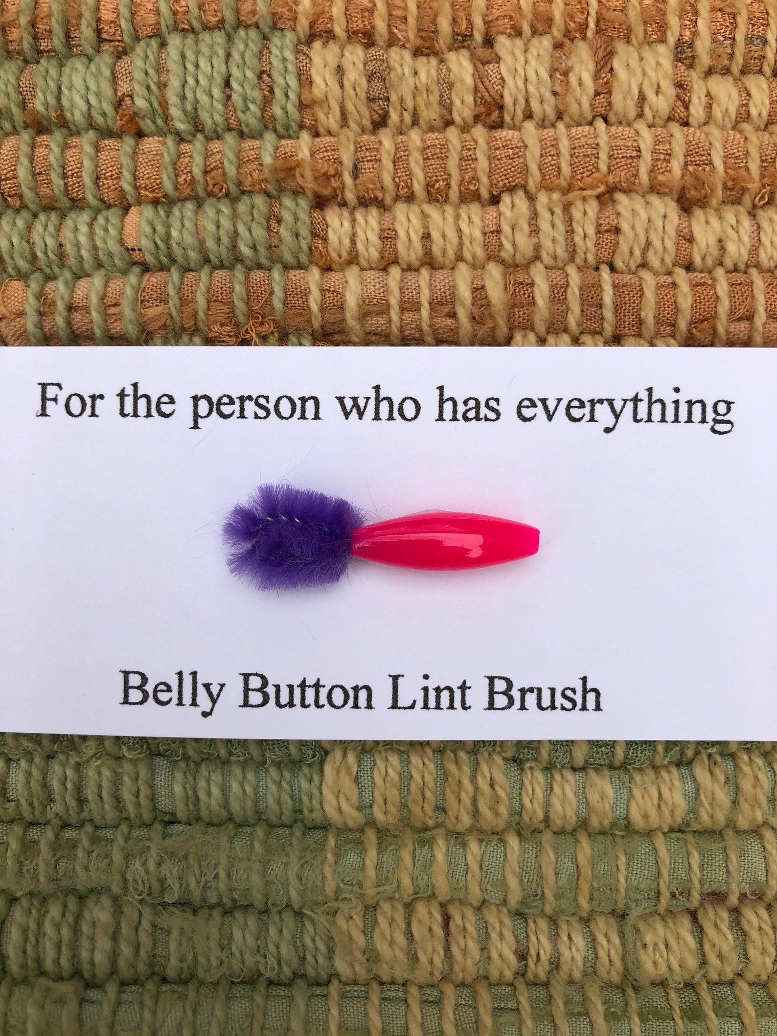 Belly Button Lint Brush