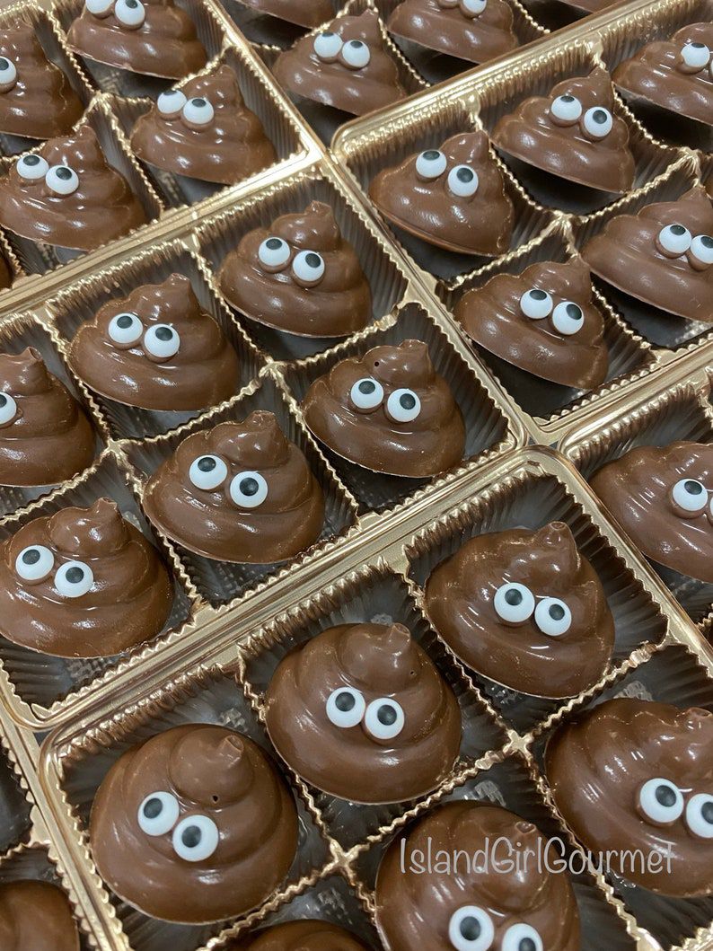 Chocolate Emoji Poop