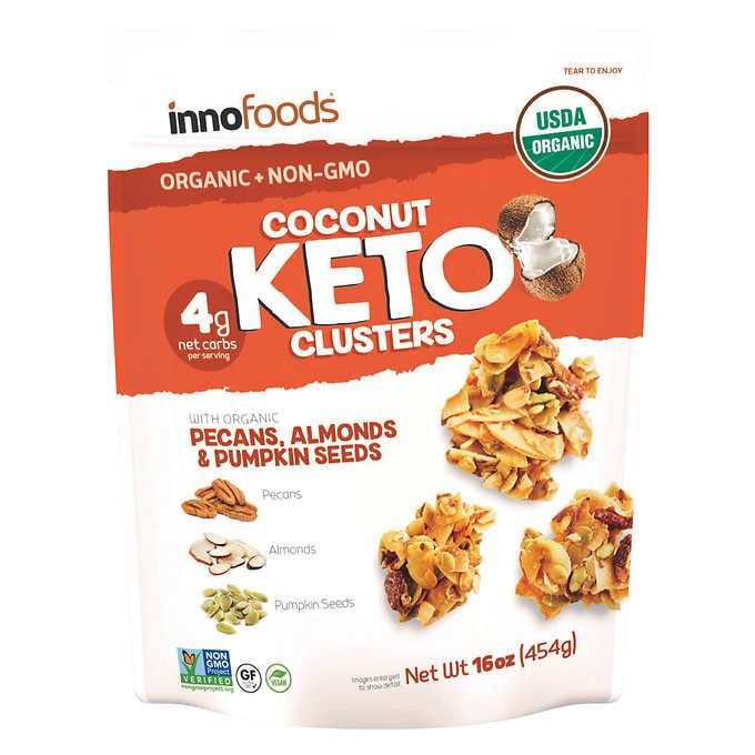 Innofoods Organic Coconut Keto Clusters