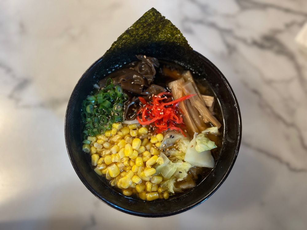 a bowl of ramen