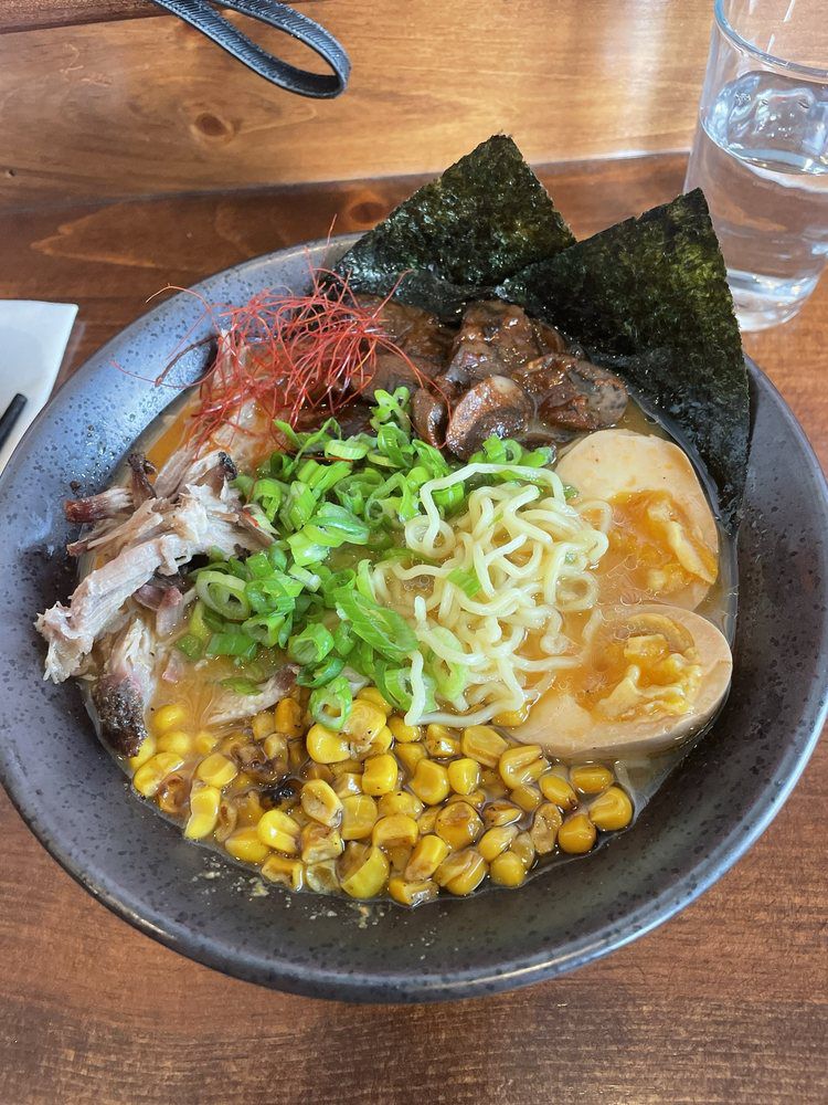 a bowl of ramen