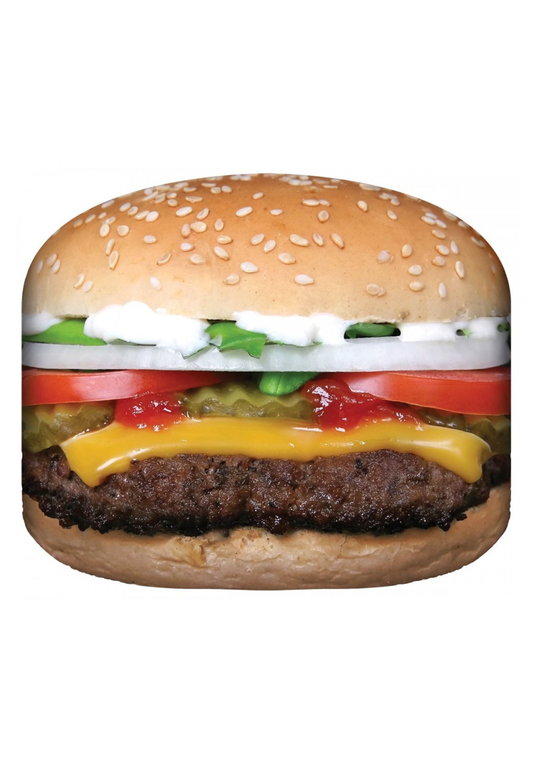 Photo Realistic Hamburger Blanket