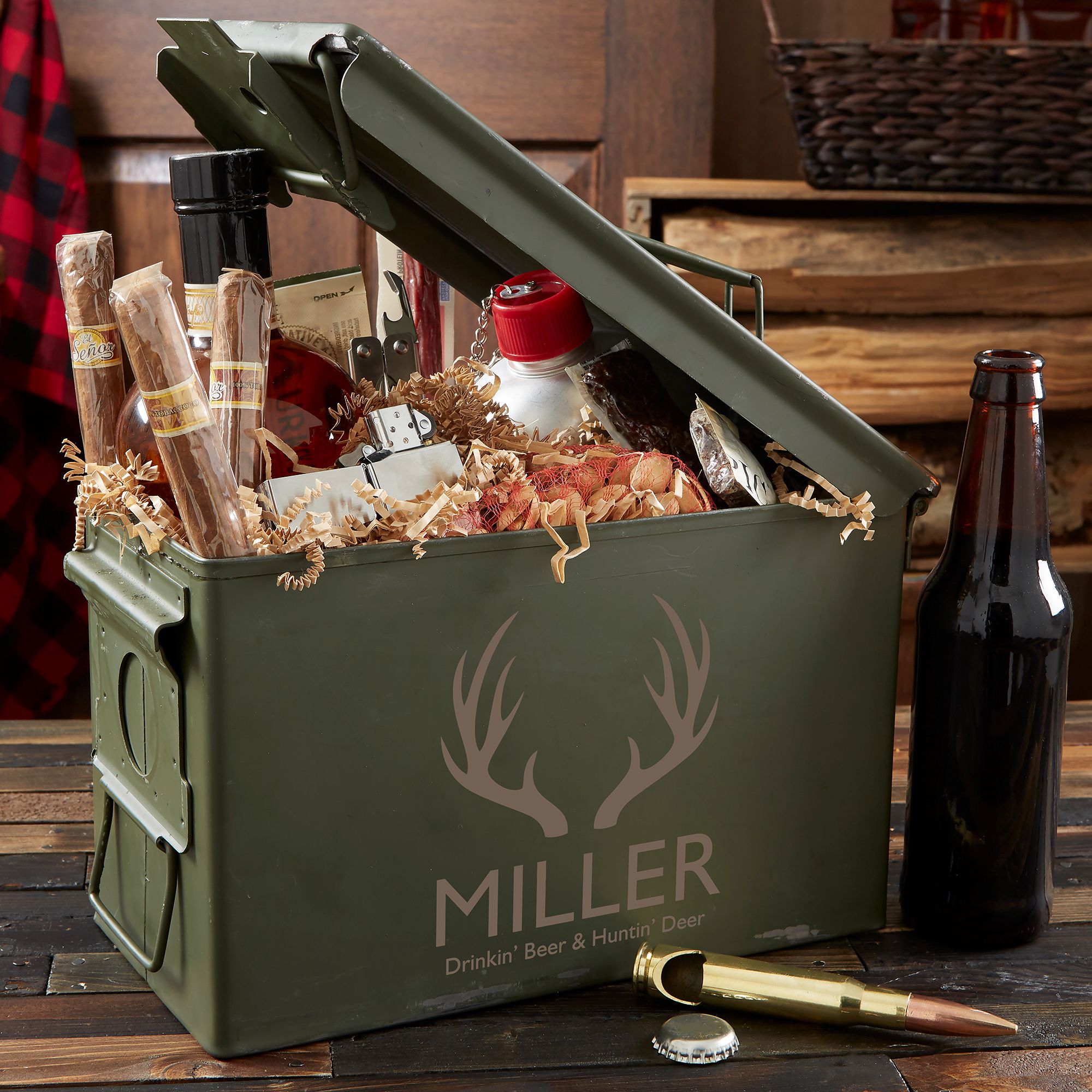 Personalized Hunting Ammo Box