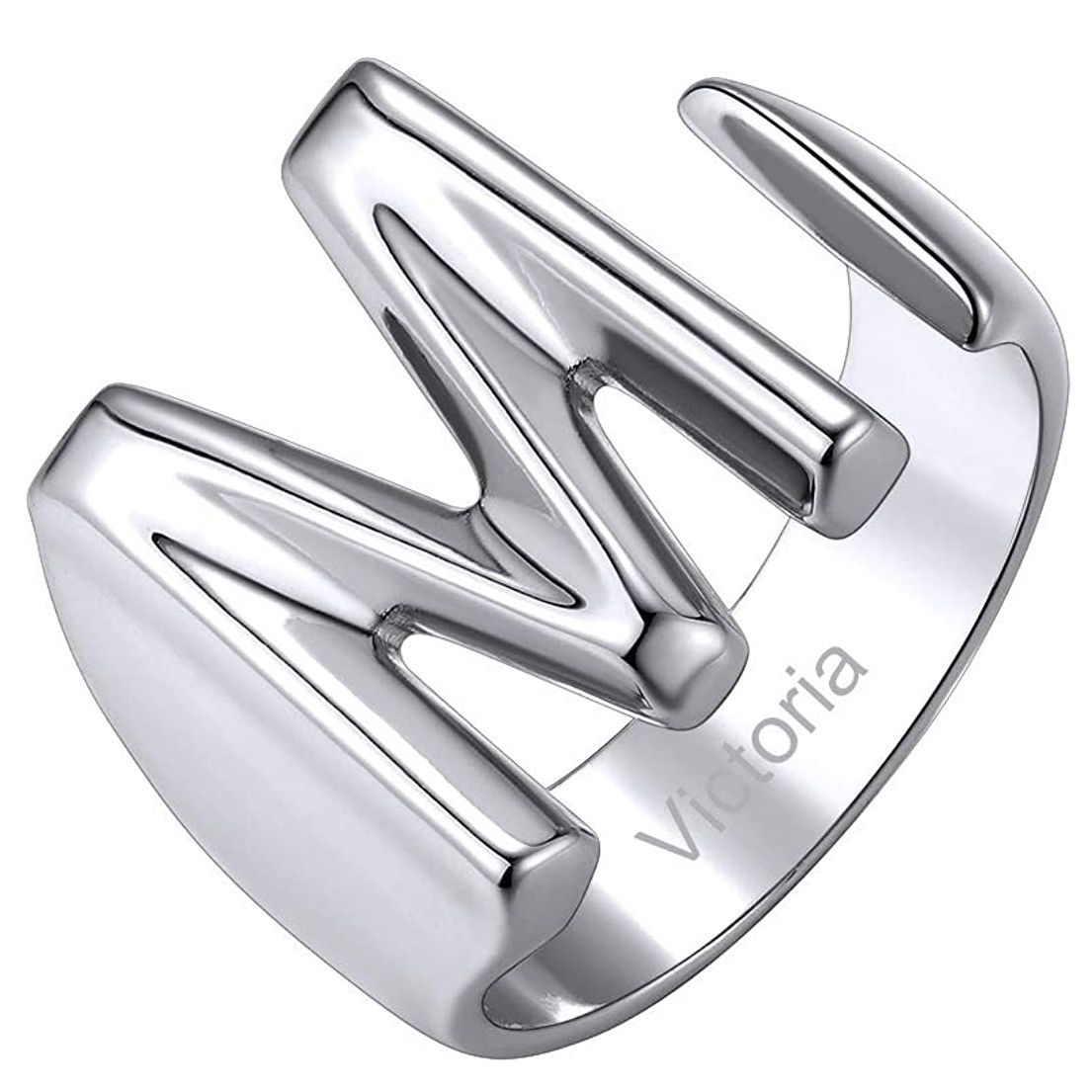 GoldChic Initial Ring