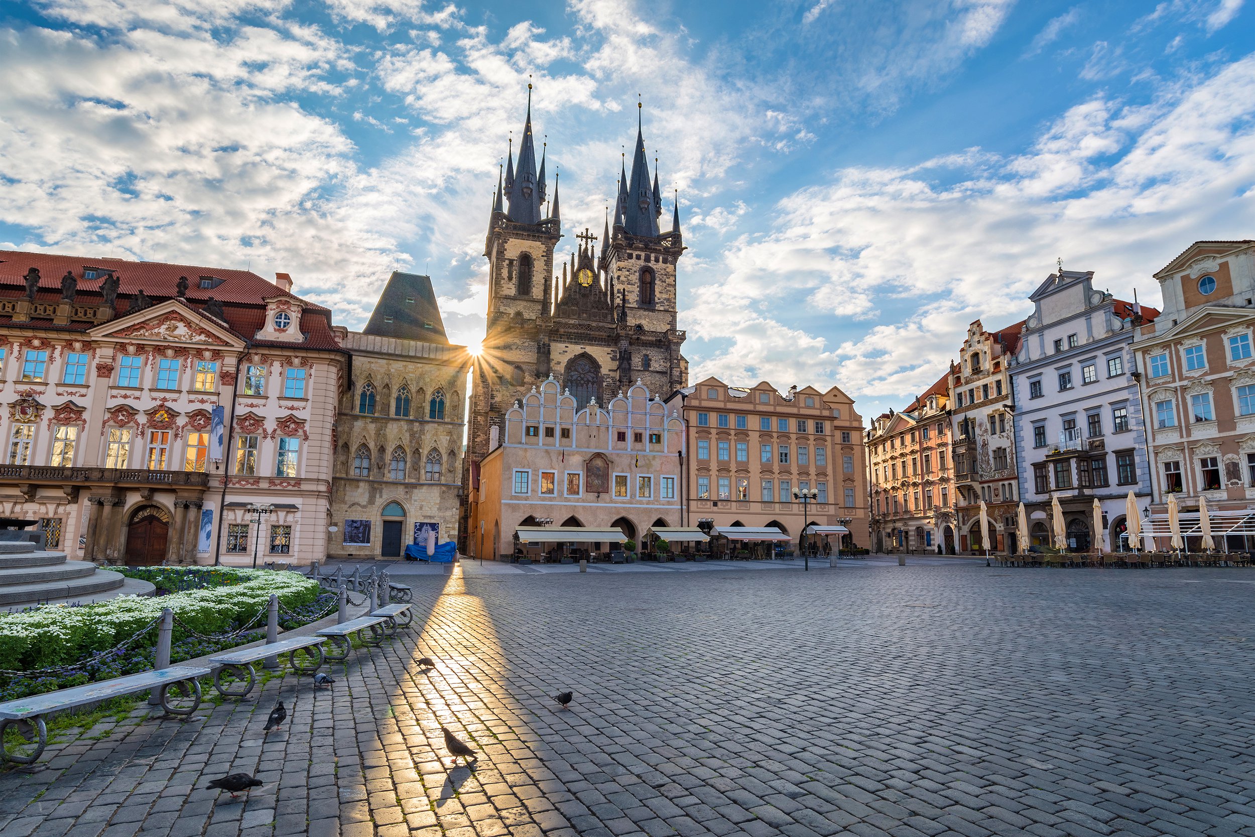 Old Town Square in Prague, Czech Republic
