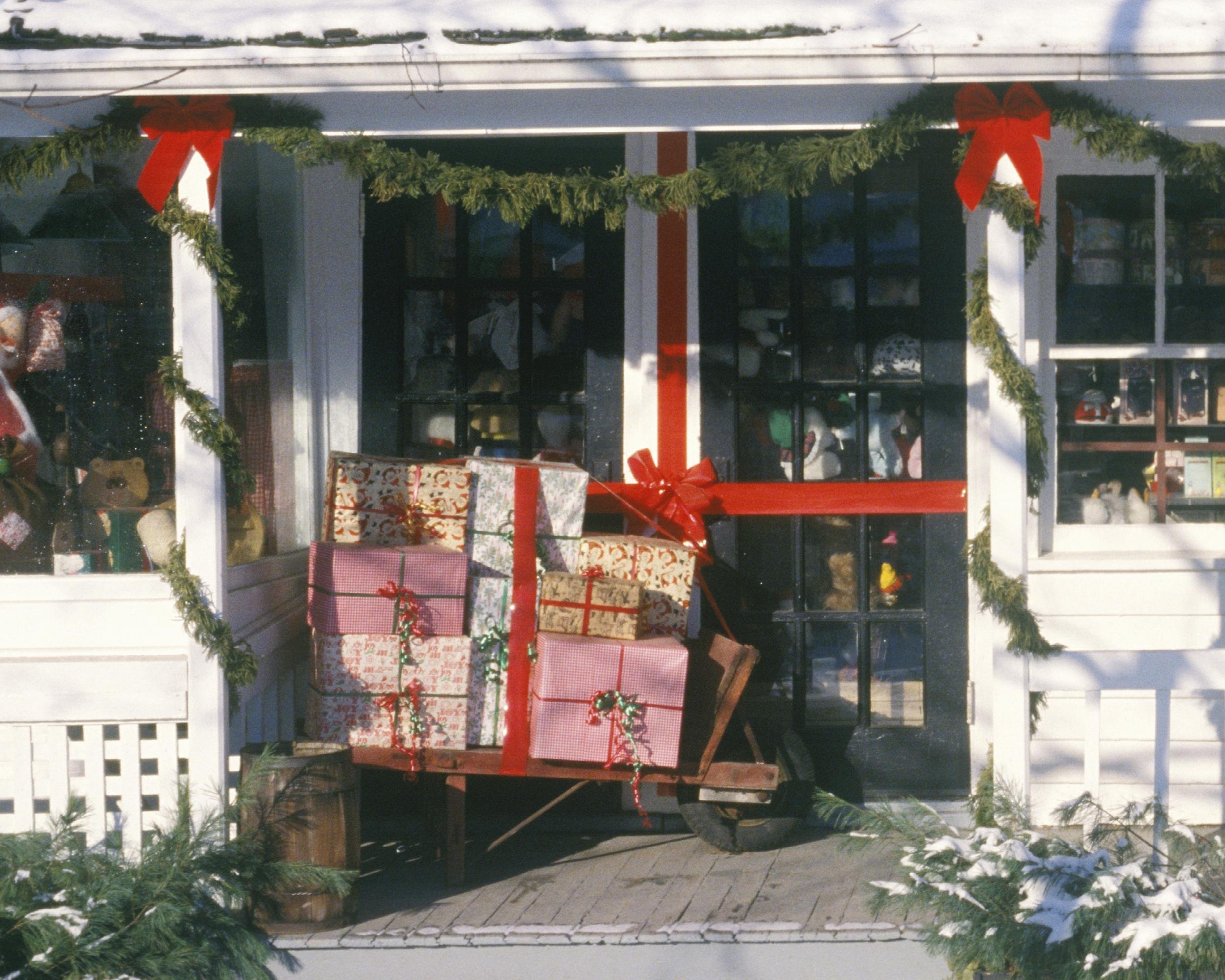 Put Presents on the Porch