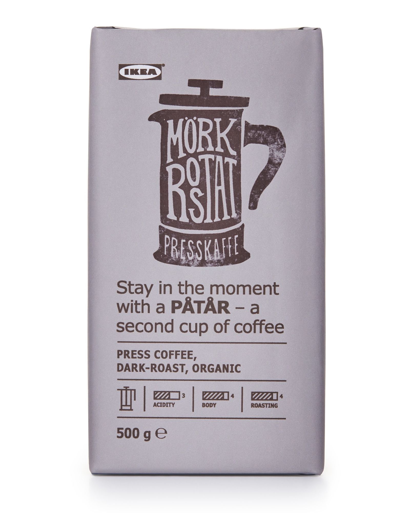 Ikea Påtår Press Coffee, Dark Roast