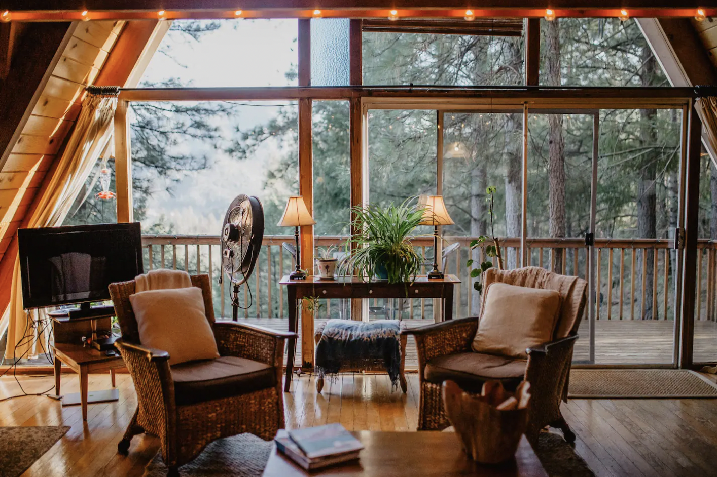 A-Frame Cabin: More