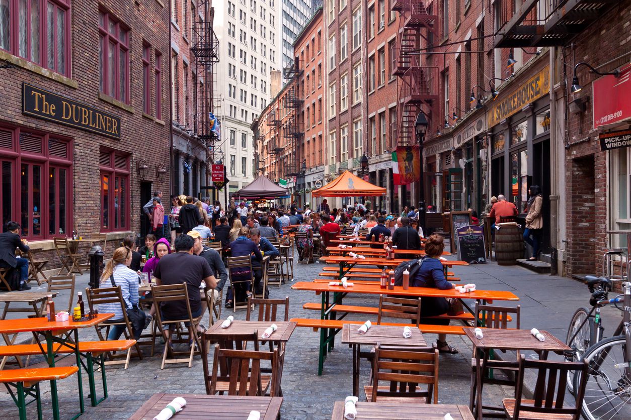 Stone Street, Lower Manhattan, New York City