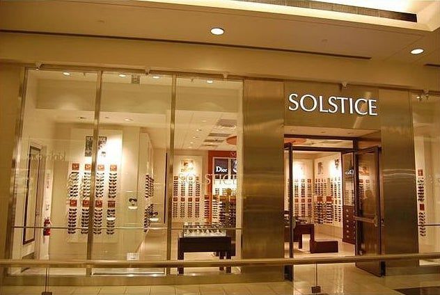 Solstice Sunglasses storefront