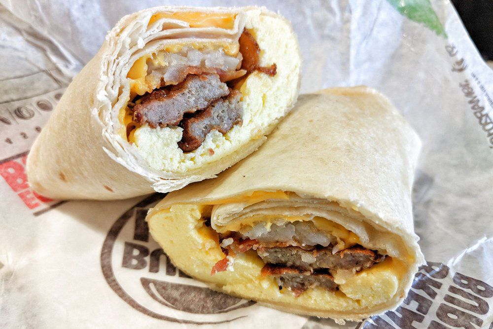 Burger King, Egg-Normous Burrito