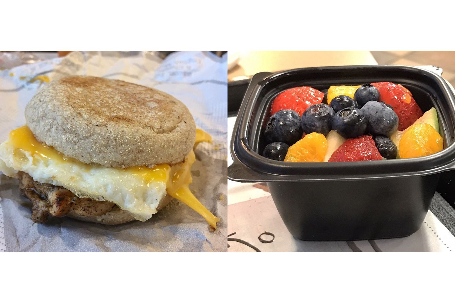 Chick-Fil-A, Egg White Grill and Fruit Cup