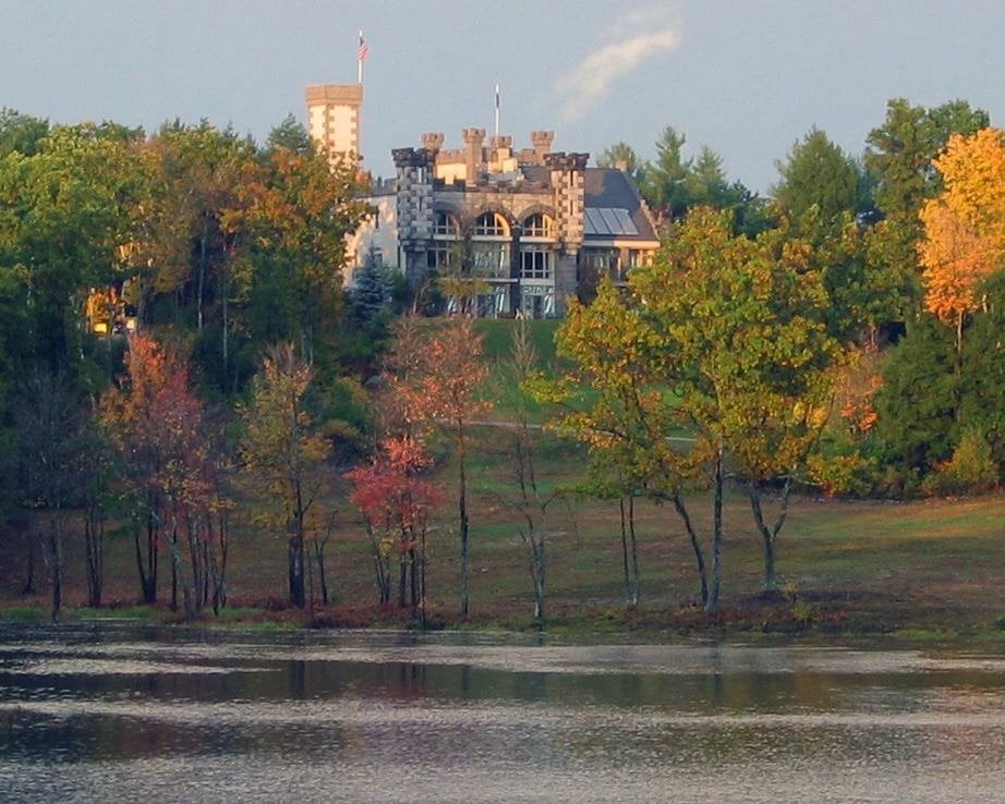 Hilltop Gothic Castle in Rindge, New Hampshire