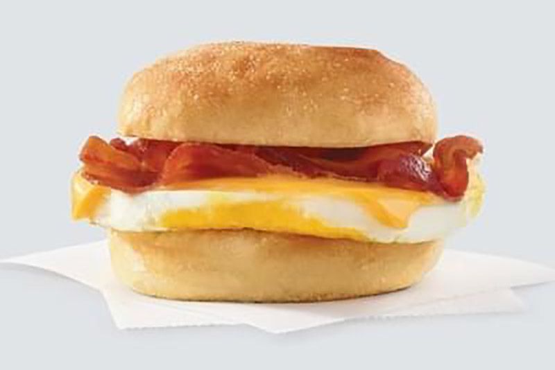 Bacon, Egg and Cheese Sandwich