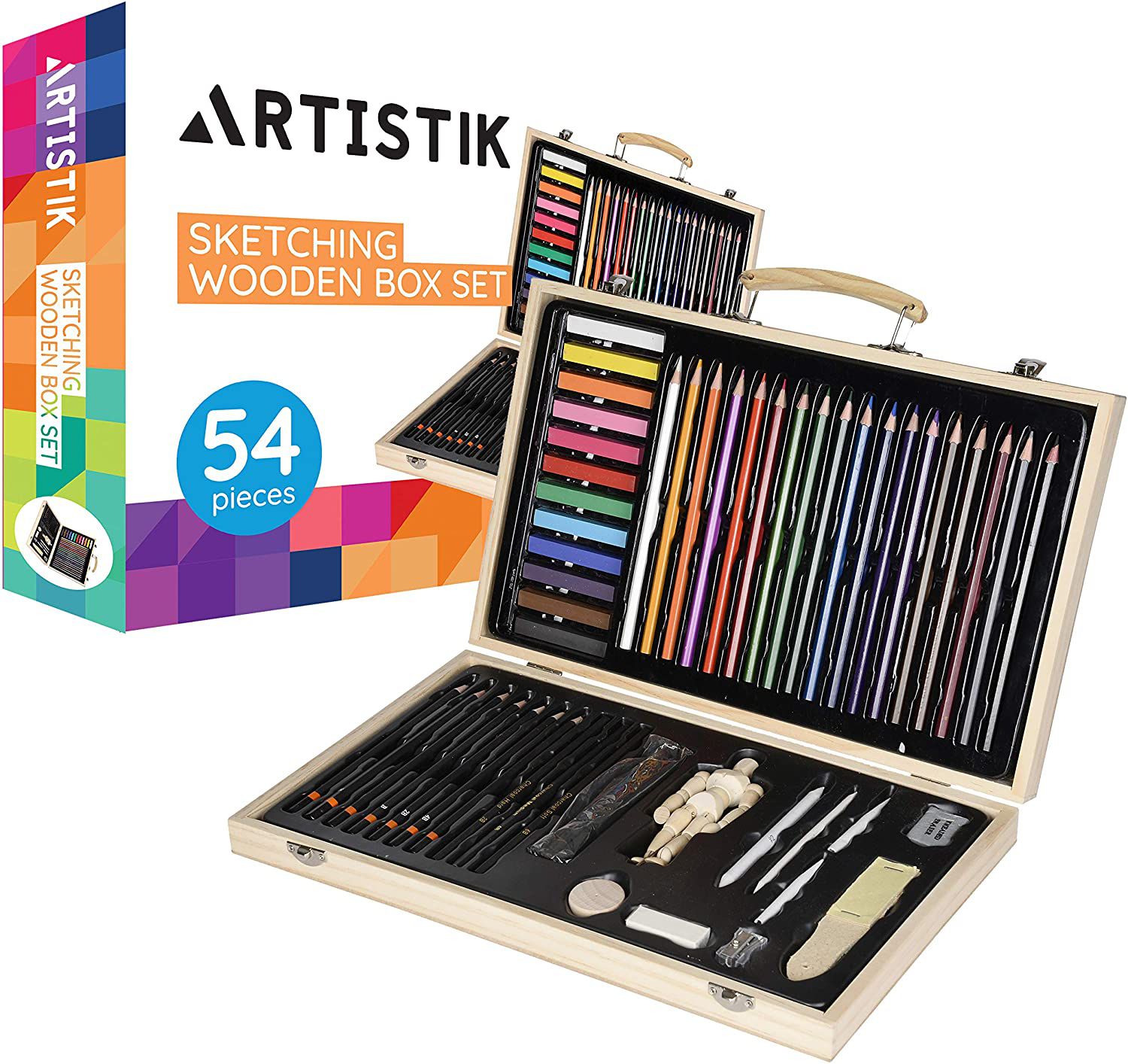 Artistik Wooden Sketching Art Set