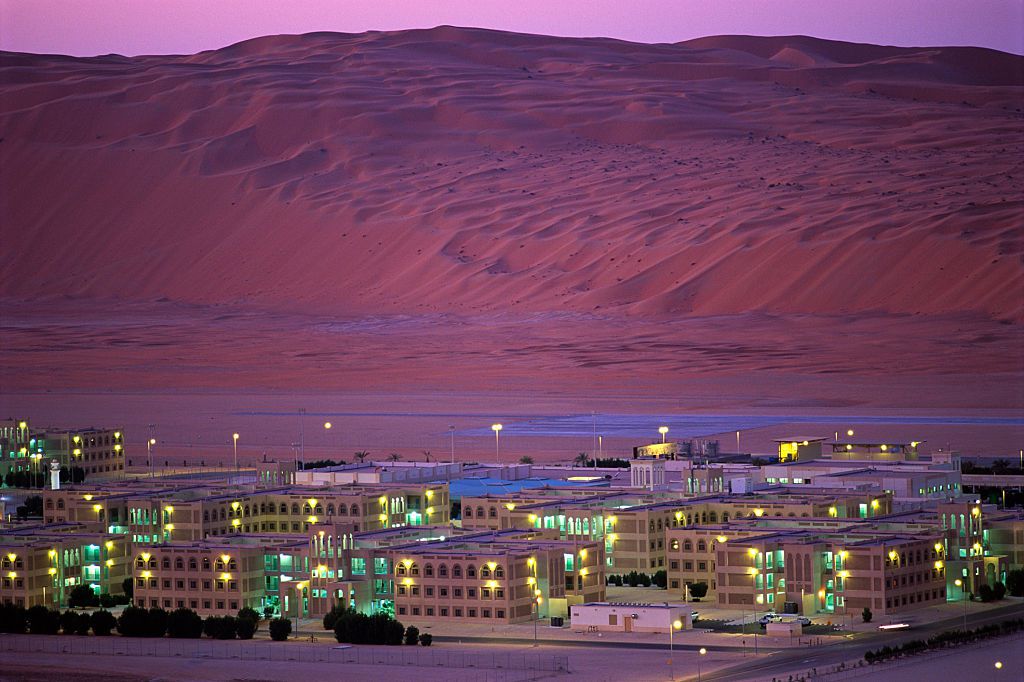 Town for Saudi Aramco Oil Workers in Saudi Arabia