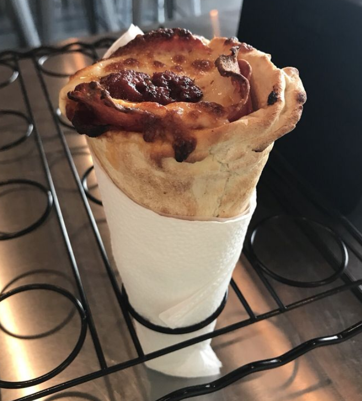 Idaho: Coned Pizza