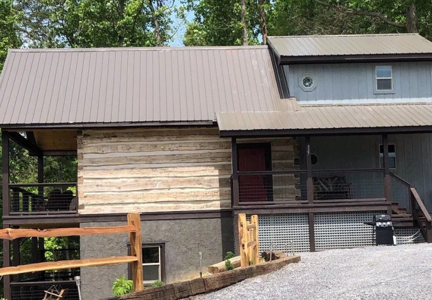 Barnwood Log Cabin