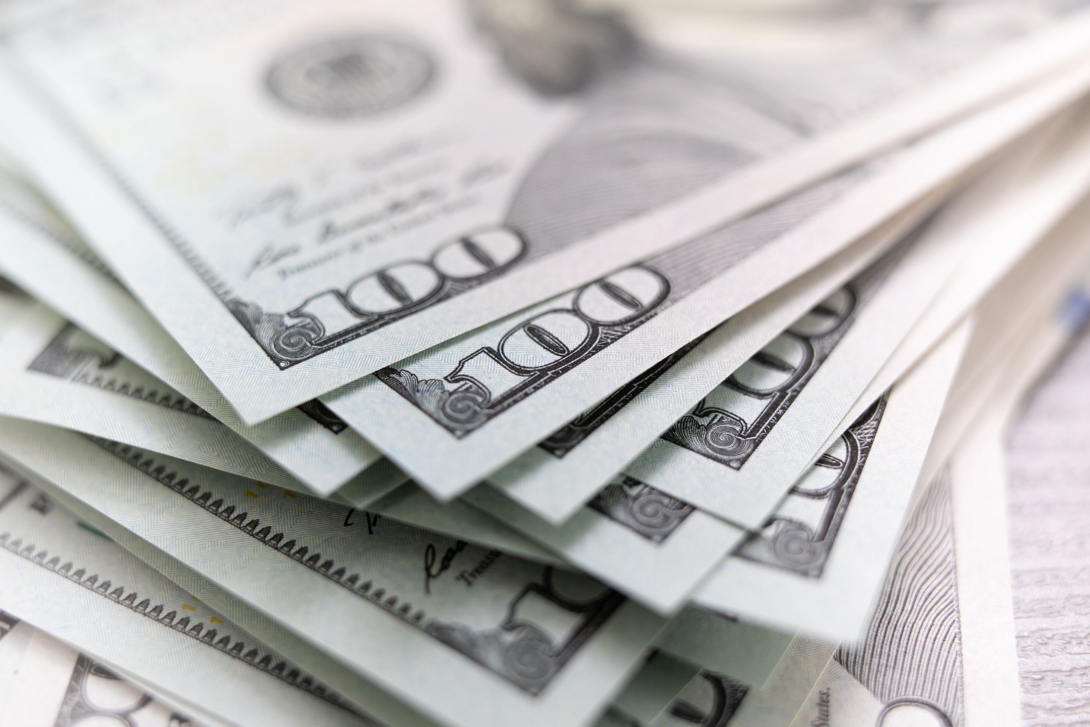 stack of money