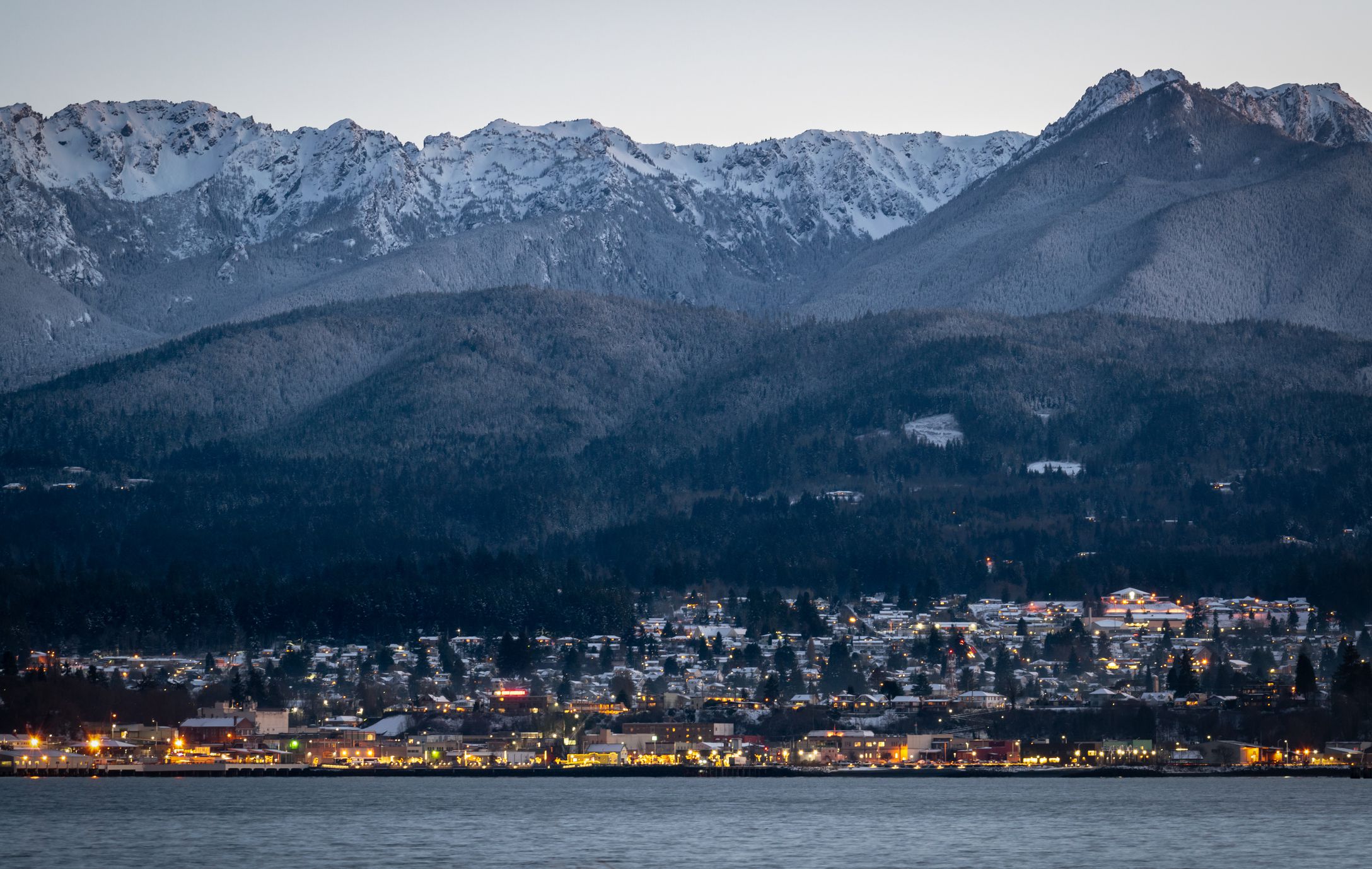Port Angeles, WA as seen from