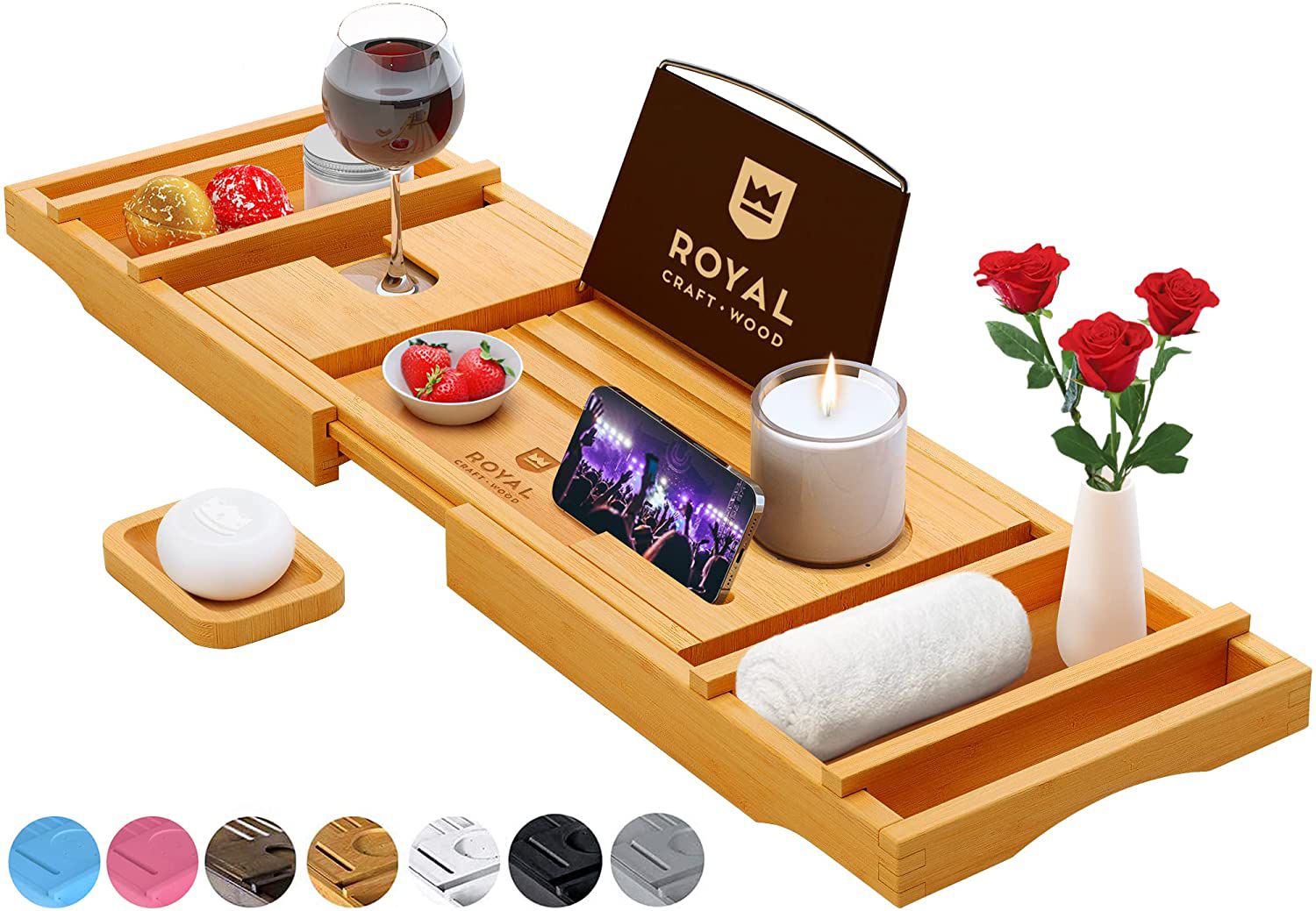 Luxury Bathtub Caddy Tray