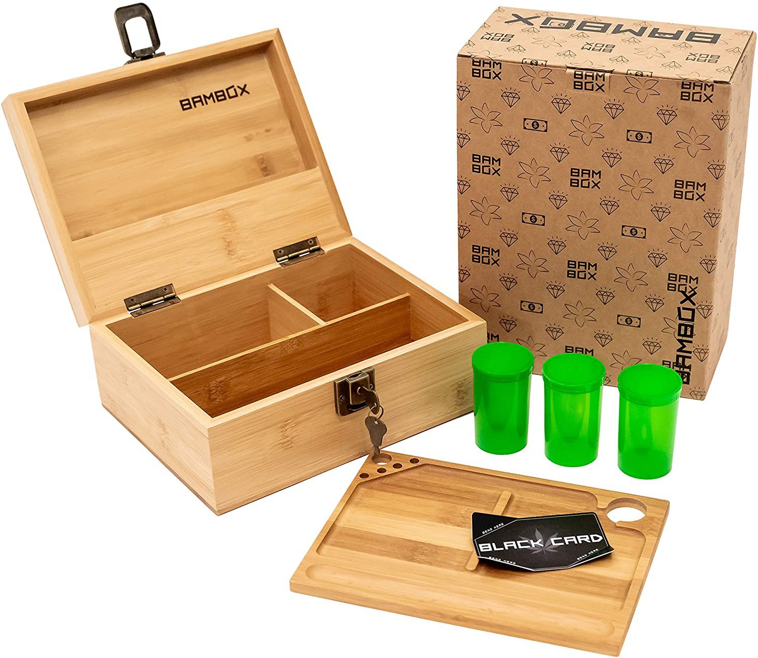 Bamboo Stash Box