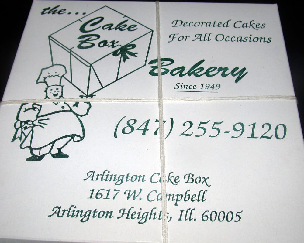Arlington Cake Box
