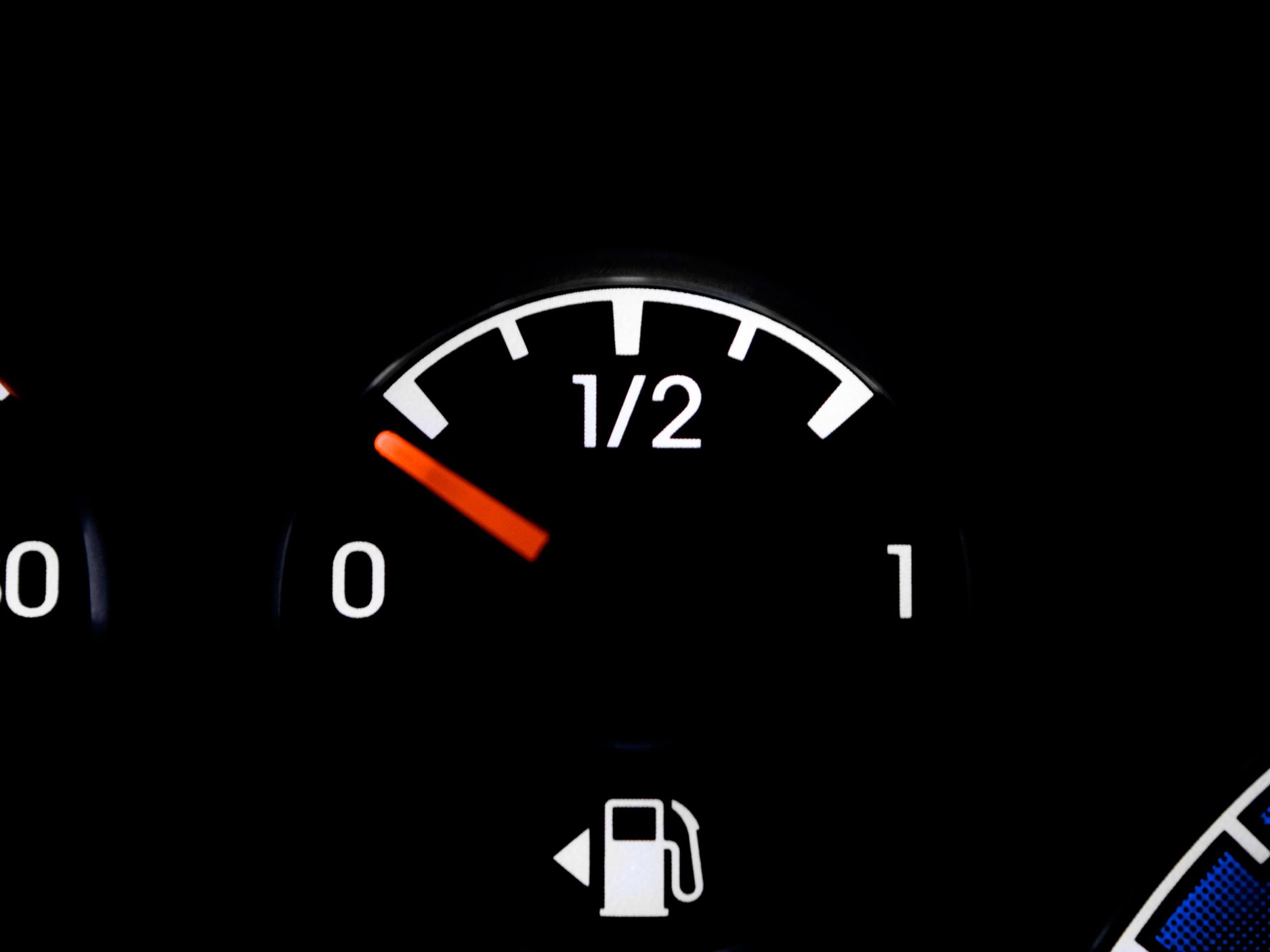 Car Fuel Indicator Light