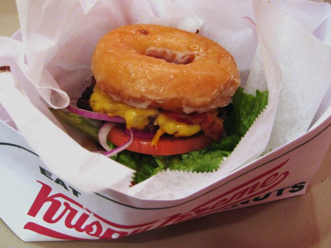krispy kreme burger
