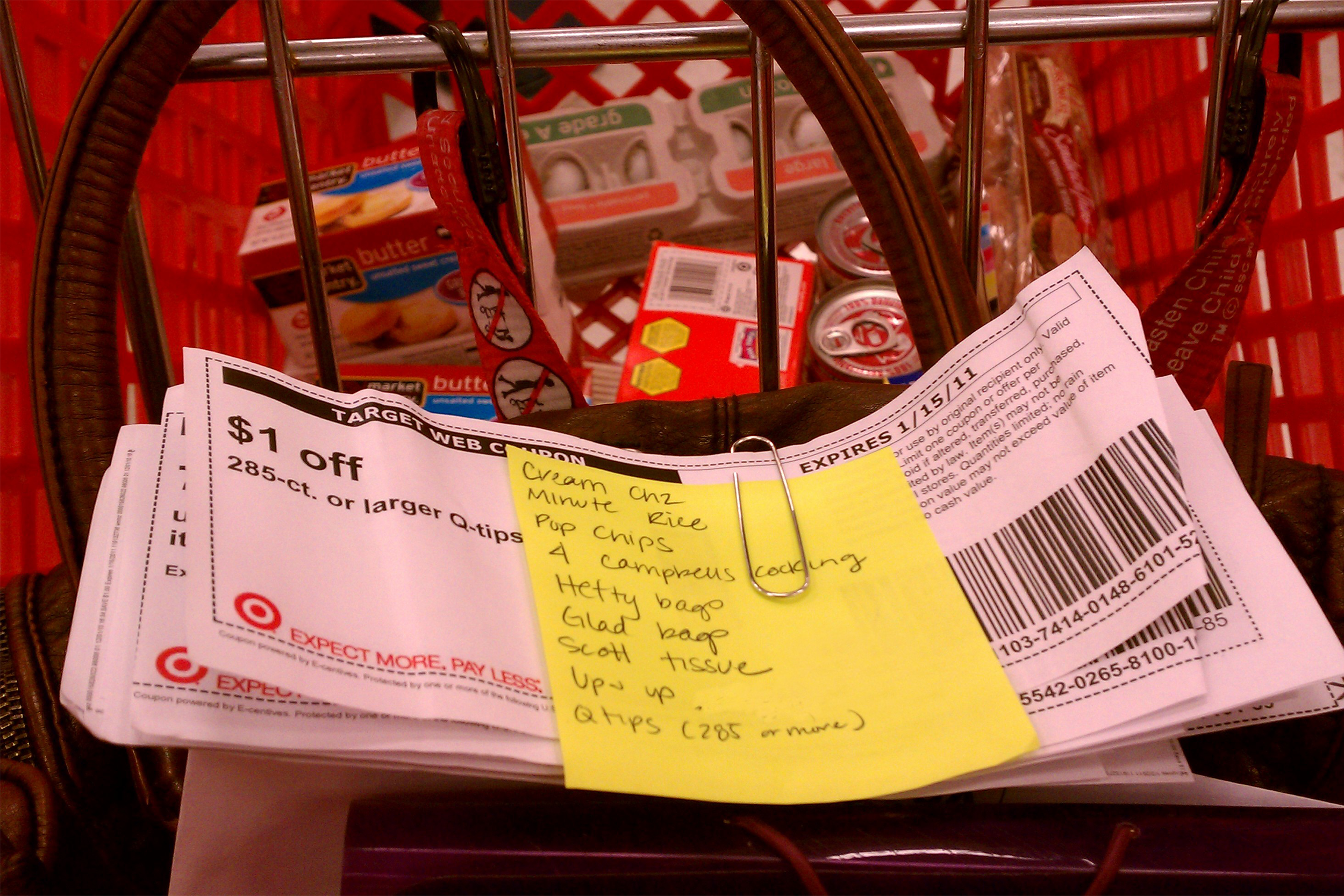 Target coupons