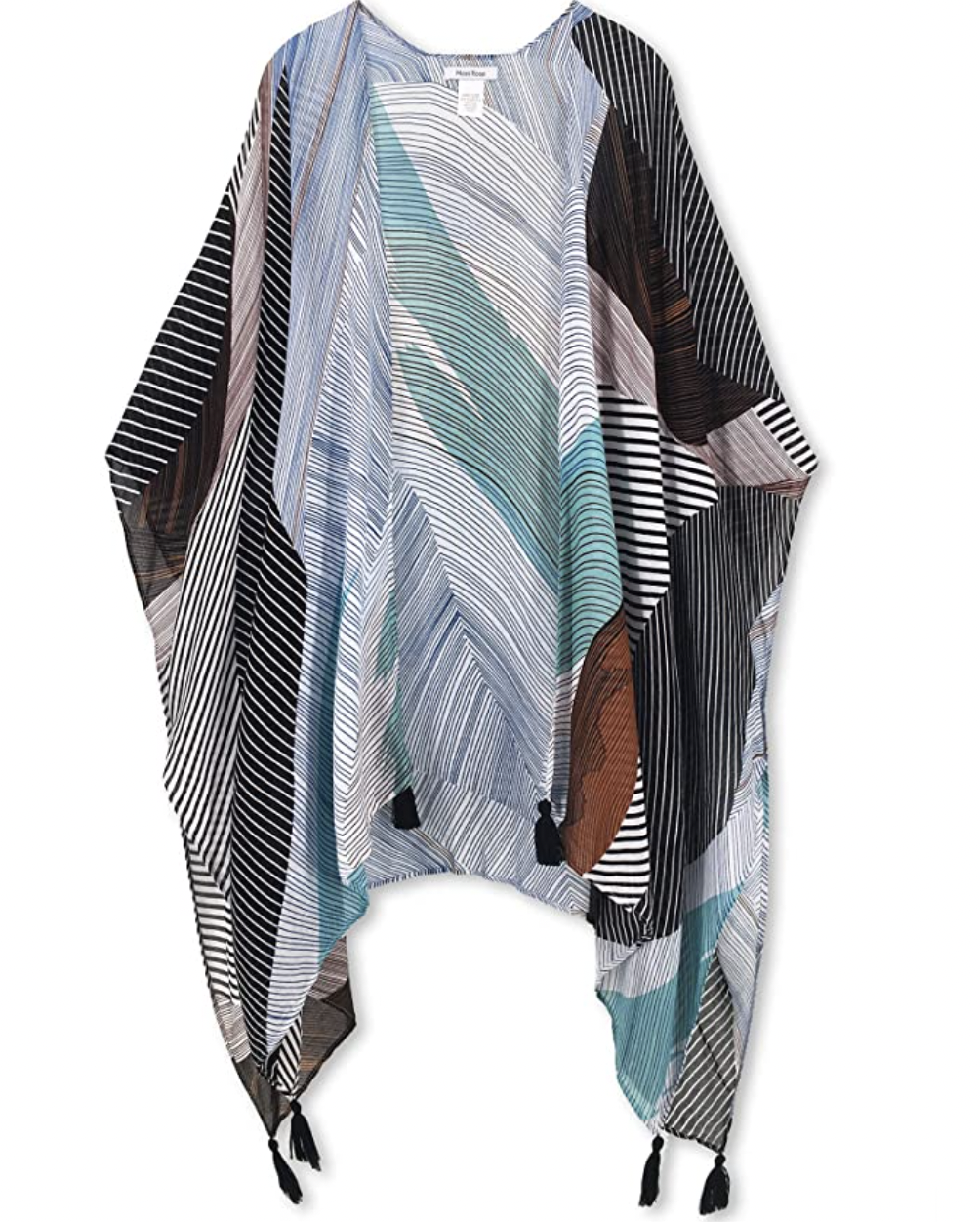 Moss Rose Swimsuit Kimono