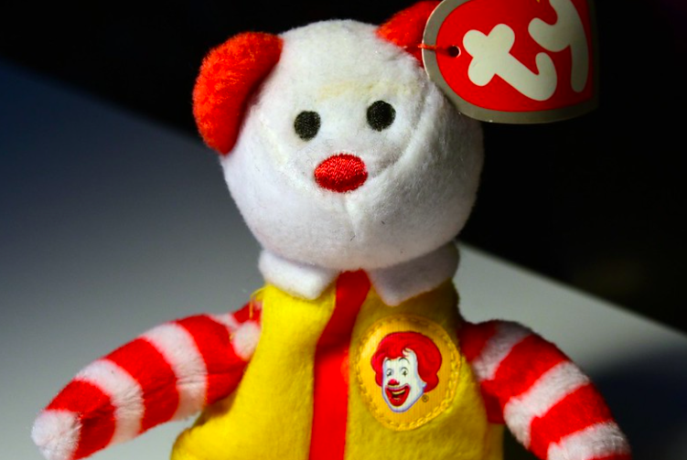 Ronald McDonald Teenie Beanie Baby