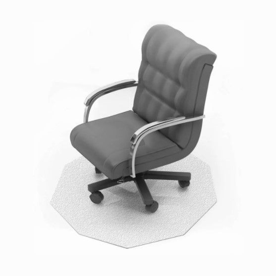 Polycarbonate 9-Sided Chair Mat