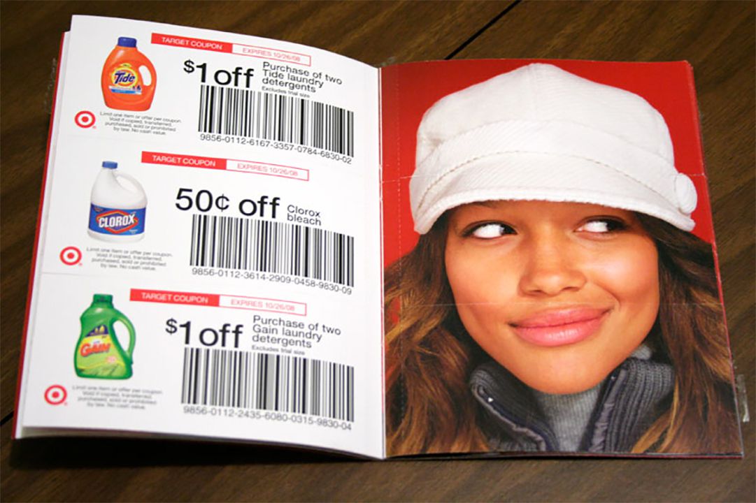 Target coupon book