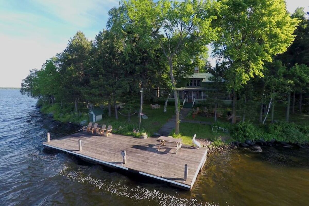 Vrbo Strand Island on Pelican Lake, Orr, Minnesota