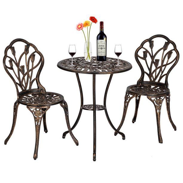 Zimtown 3-Piece Bistro Set