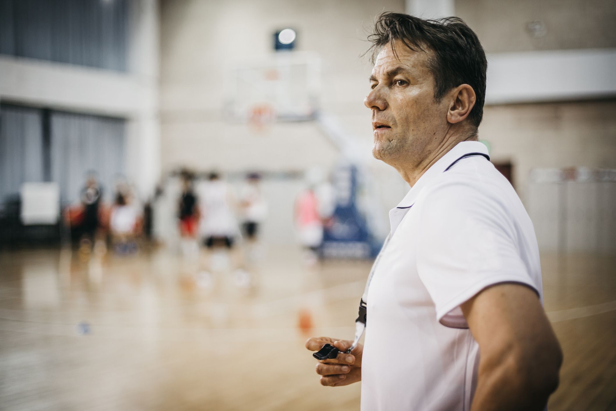 Basketball coach
