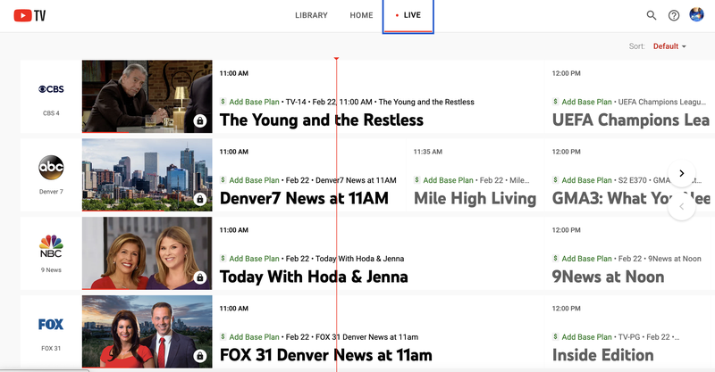 YouTube TV