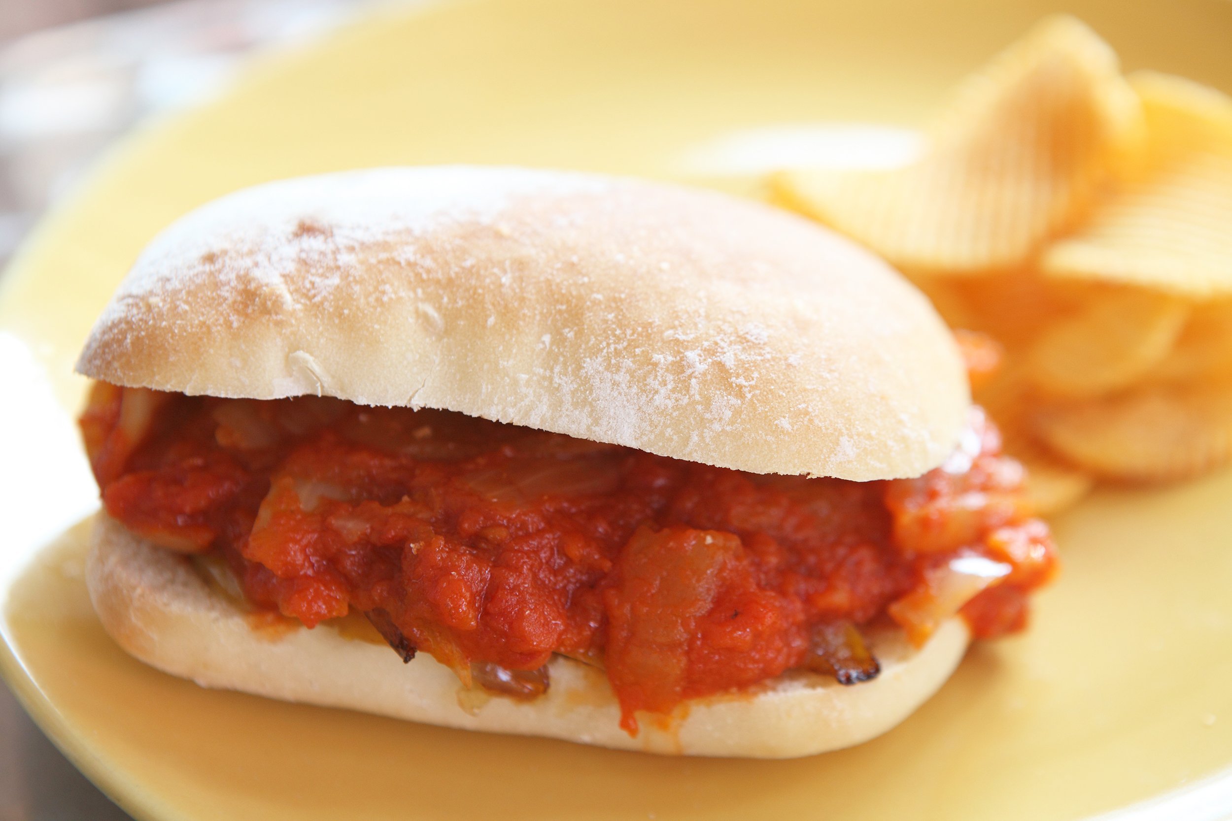 Saucy Sausage Sandwiches