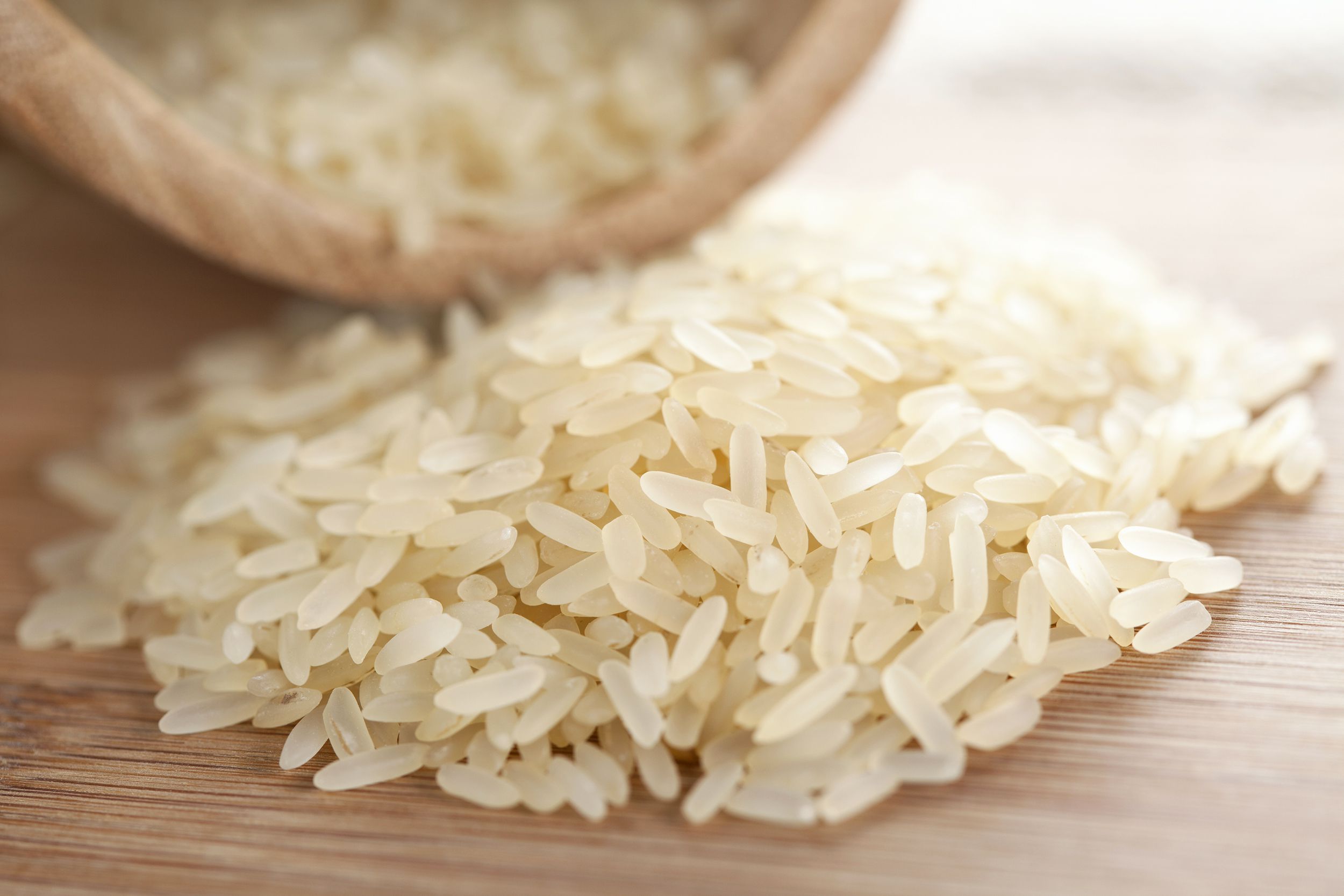 rice on table