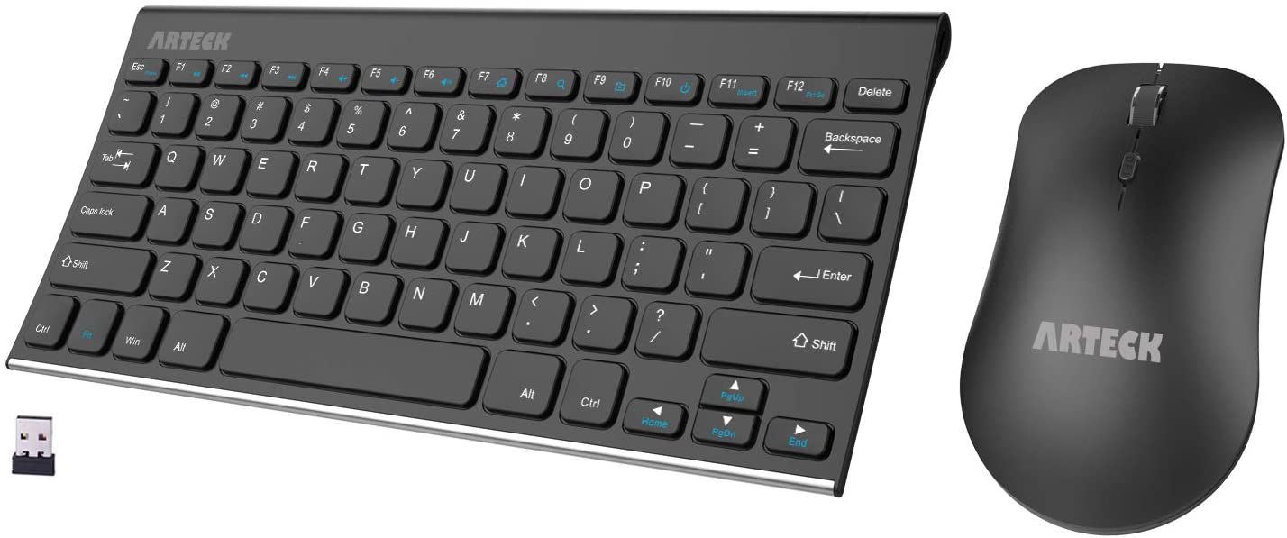 Arteck Compact Wireless Keyboard and Mouse