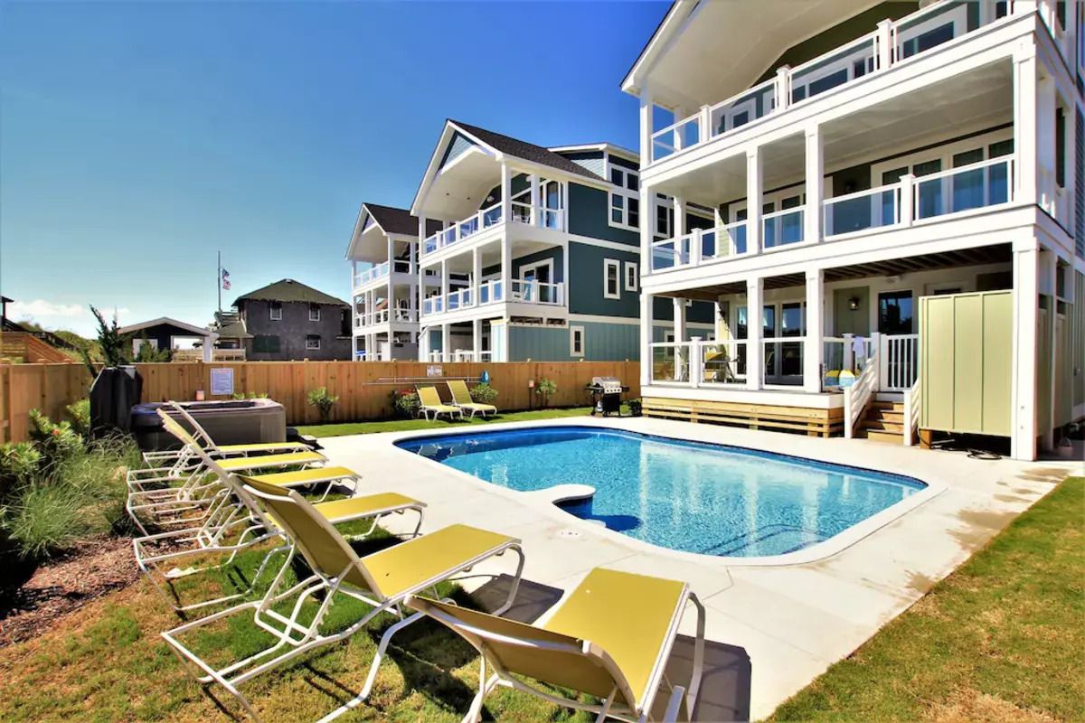 Eleanor Dare 8 Bedroom Oceanfront Home, Nags Head, North Carolina