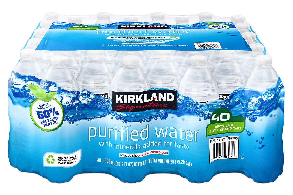 Kirkland Signature Bottled Water 16.9 fl oz., 40-Count