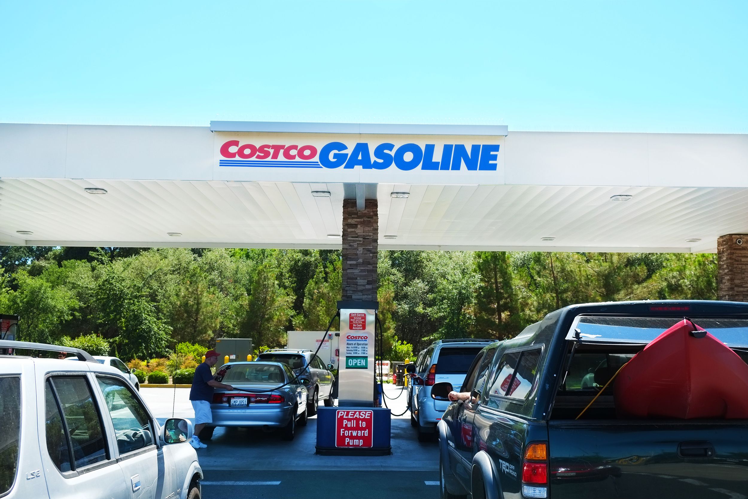 Costco gas station